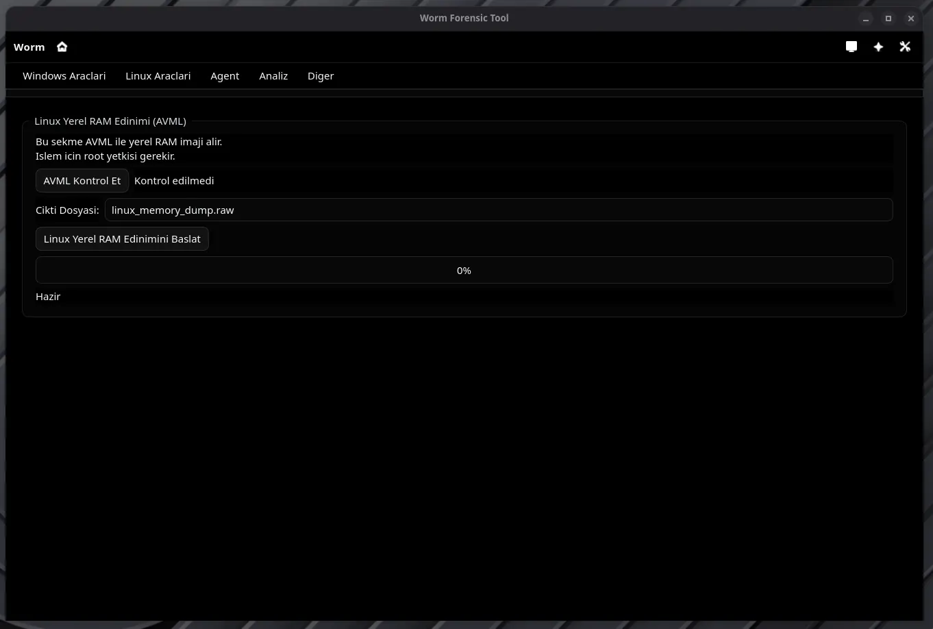 Linux Local RAM Image