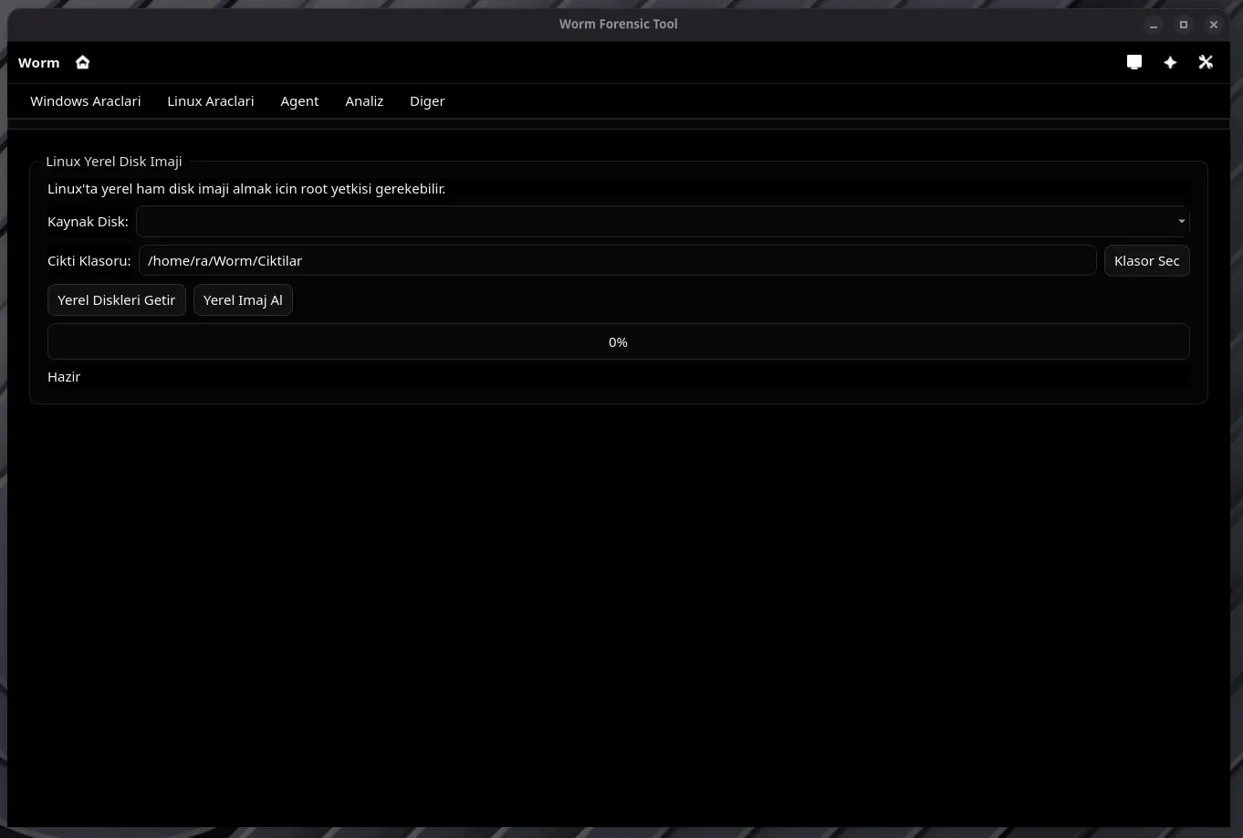 Linux Local Disk Image